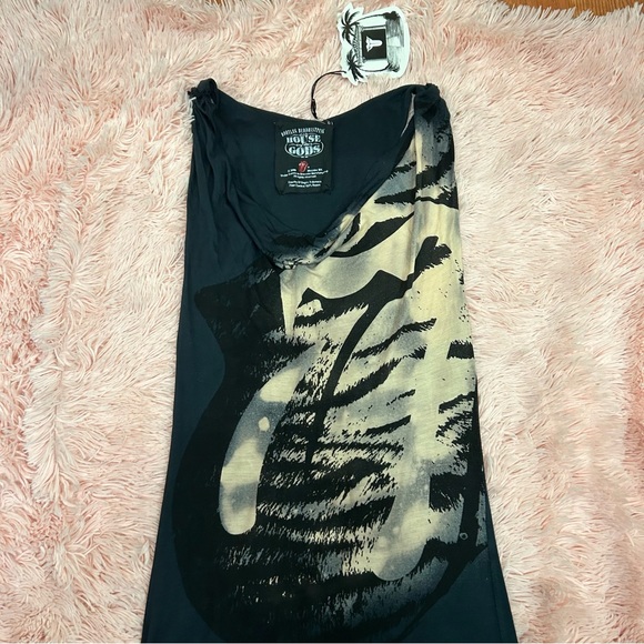 NWT Vintage House of the God Rolling Stone mini dress. Size Small - Picture 2 of 7